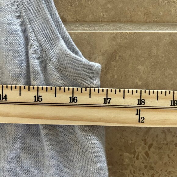 Eileen Fisher Sweater Wool Alpaca Blend Women Minimalist Sleeveless Washable - Picture 9 of 9